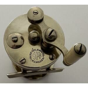 Talbot Reel & Mfg." STAR " K.C. Mo.  SCHMELZER ARMS CO. K.C. Mo. Trade Reel,1912